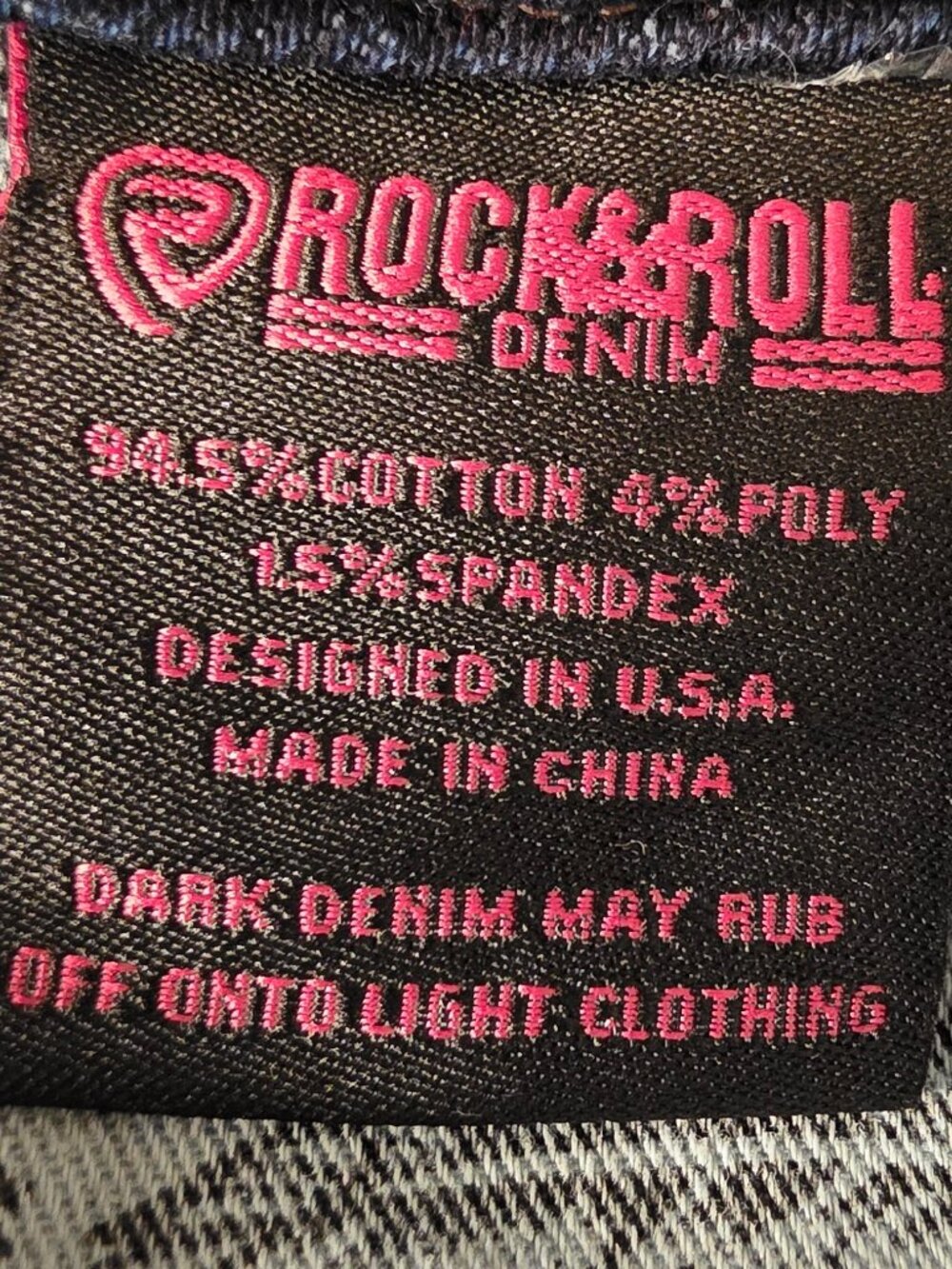 Rock&Roll Denim Women's High-Rise, Flare Leg Denim Trousers, Size 30x30 - Picture 11 of 11